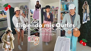 Eligiendo mis OUTFITS estilo PINTEREST para mi VIAJE