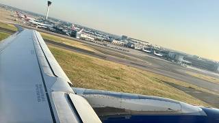 STUNNING Morning Takeoff London Heathrow – British Airways A320-232 – LHR-DUB – G-EUYB