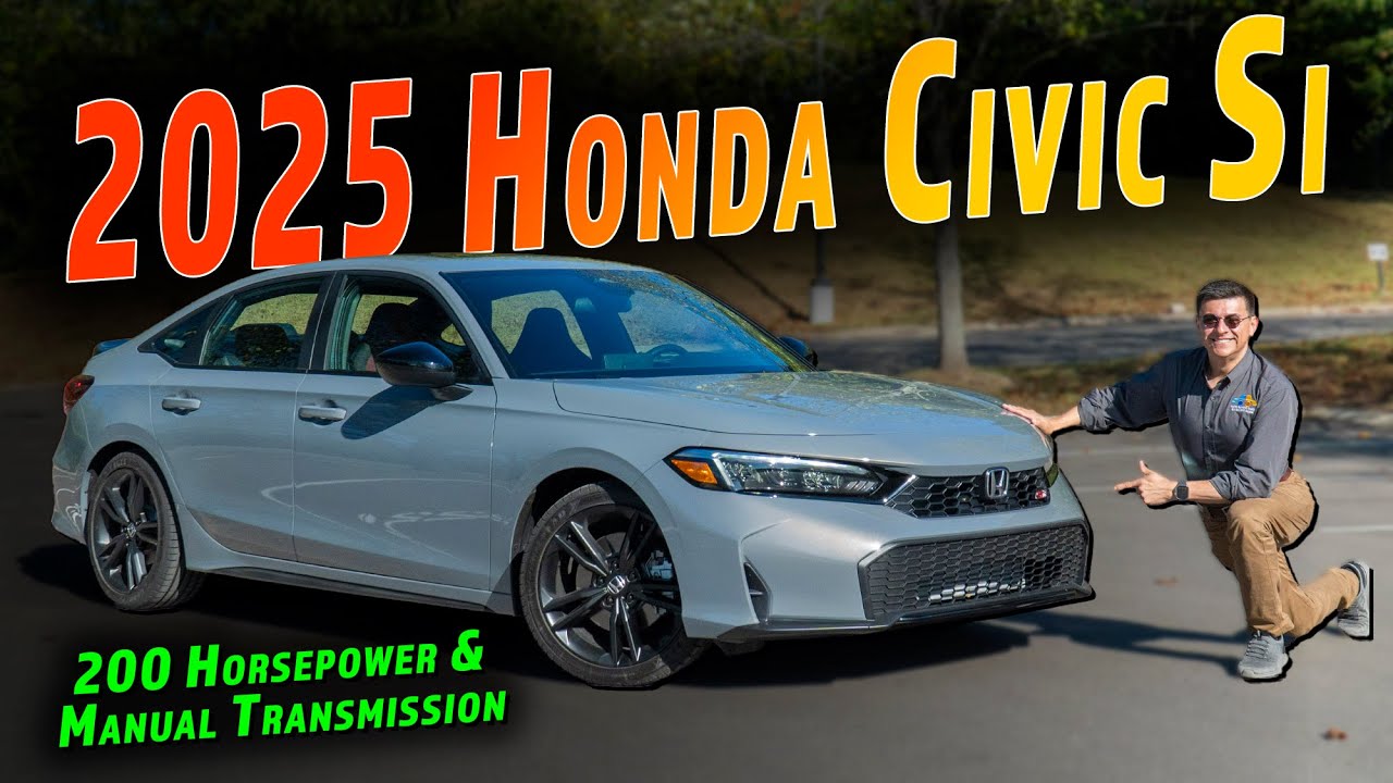 2025 Honda Civic Si Review - It's All About The Manual Transmission