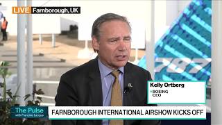 YouTube video thumbnail: Boeing CEO on Deliveries, Demand, Next-Gen Aircraft