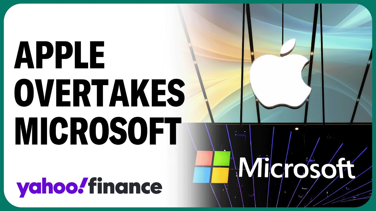 Apple surpasses Microsoft as most valuable US company