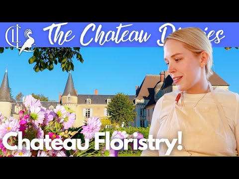 A Day in the Life of our Perfect Chef & Florist, Marie, at the Chateau