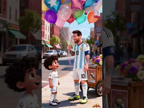 Balloon Madness! Ronaldo Jr. Gets ALL the Balloons 🎈🐐 ft. Messi