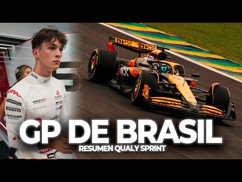 MCLAREN COMANDA en INTERLAGOS y BEARMAN REGRESA | QUALY SPRINT GP de BRASIL - F1 2024