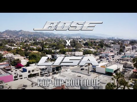 #LISAxBOSE Ultra Open Earbuds LA Pop-Up | Available Now