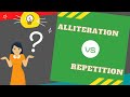 Distinguishing Alliteration from Repetition