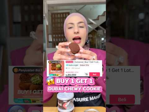 Ka ala mau kasih kamu dubai chewy cookie cuma cuma 😱 Cek di tiktok bittersweet sekarang