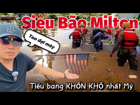 🇺🇸 Mỹ bàng hoàng trước siêu bão Milton: Mạnh nhất hành tinh 2024, sức gió kỷ lục 290 km/h
