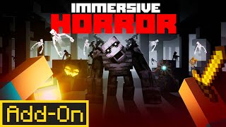 Immersive Horror Addon Minecraft PE/Bedrock 1.21 - Mobs terrorificos addons en Minecraft PE Mods