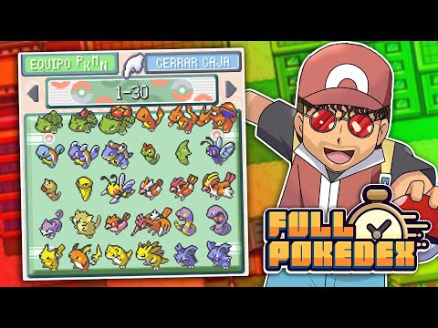 ¿Qué Tan RÁPIDO Puedo COMPLETAR LA POKÉDEX en POKÉMON ROJO FUEGO y VERDE HOJA?