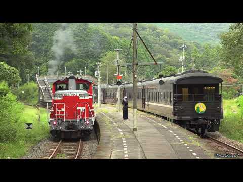 【D51故障】SLやまぐち号 D51200号機 急勾配で立ち往生～DD51救援まで　2025.9.15　Japanese Steam Locomotive D51 【蒸気機関車】
