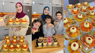 تشكيلة من تحليات رمضان الباردة و المنعشة في فيديو واحد جربيهوم على ضمانتي