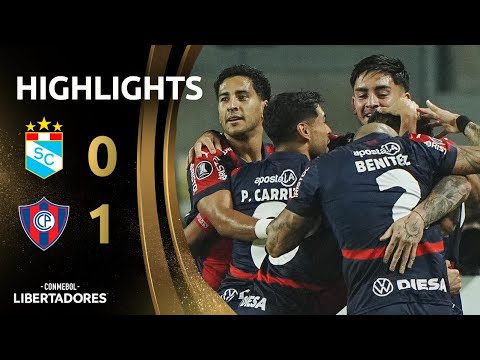 Resumen del partido Sporting Cristal - Cerro Porteno