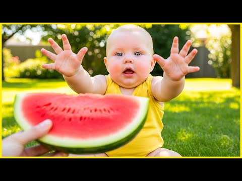 Funniest Reactions Of Baby Eating Fruit || Peachy Vines