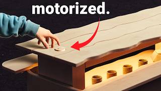 Building a Coffee Table with a Hidden Feature.