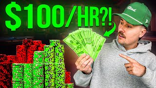 Making $100/Hour Playing Low Stakes Poker