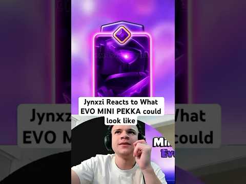 Evo Mini Pekka #jynxzi #clashroyale #evo #minipekka #pekka #evolution #new #update #teaser #concept