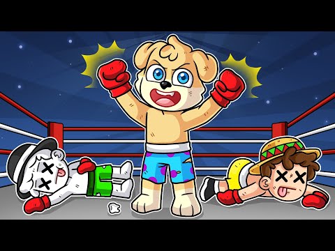 ¡ME CONVERTI en EL MEJOR BOXEADOR!💥🥊🥴en KNOCK EM OUT con SILVIOGAMER, PANCRACIO y PERMON