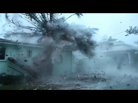 MOST SCARY Super Typhoon Yagi Devastates Vietnam & China - Hurricane & Thunderstorm Sounds to Sleep