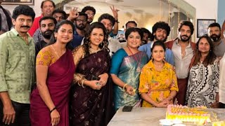 MM 300 Episodes Successful Celebration 🎊 🤩 மூன்று முடிச்சு சீரியல் moondru mudichu serial in tamil