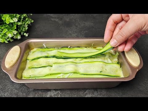 Se avete le zucchine dovete fare questa ricetta! Non ho mai mangiato così delizioso!
