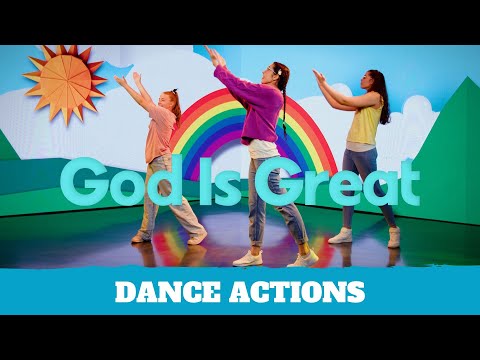 God Is Great - Actions Video | Hillsong Kids
