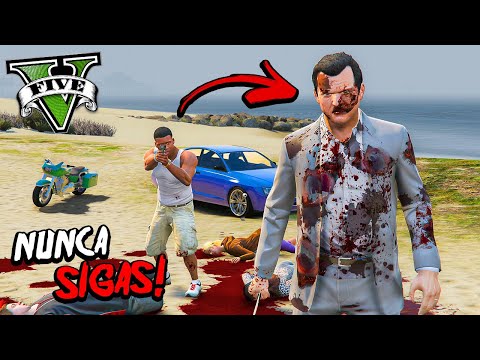 Nunca Sigas a Michael 😨 en GTA 5 o Lo Lamentarás!