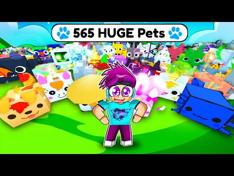 How I Got EVERY HUGE Pet In Pet Simulator 99!