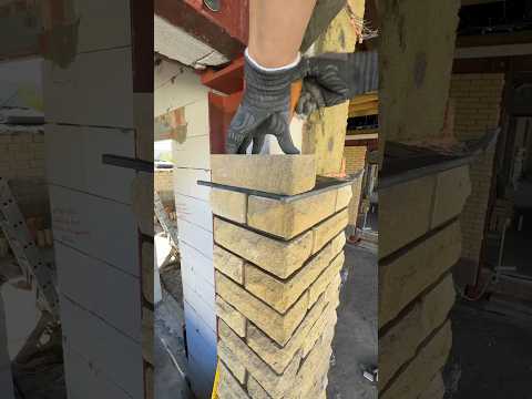 Восстановление дома, реконструкция #кирпичнаякладка #boulder #строительство #brick