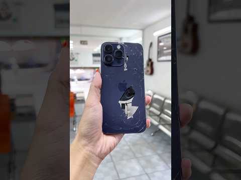 Thay pin Chính Hãng và kính lưng iPhone 14 Pro Max🙄 #suadienthoai #iphone14promax #phatthanhmobile