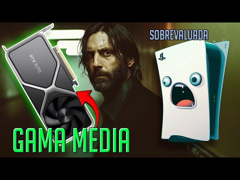 Una PC Gama media destroza a la MEJOR CONSOLA en ALAN WAKE 2