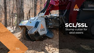 Video - FAE SCL/SSL - FAE SCL/SSL fixed-tooth disc stump cutters for 75-120 hp skid steers
