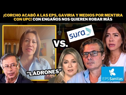 Petro PARÓ a dueños de EPS. Querían robar con UPC en AÑO NUEVO. Carolina Corcho los expone