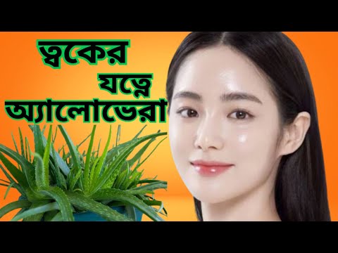 ত্বকের যত্নে অ্যালোভেরা|aloe vera gel|aloe vera benefits for skin|how to use aloe vera gel on face