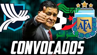 ESTOS SON LOS CONVOCADOS PARA GUATEMALA VS ARGELIA Y ARGENTINA