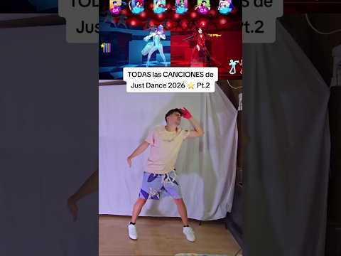 Todas las canciones de Just Dance 2026 ⭐️ Pt.2 #shorts
