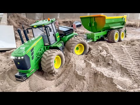 TRACTORS AND RC TRUCKS WORK HARD AT THE LIMIT!