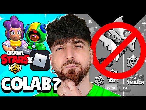 HEMOS PERDIDO 10 DROPS GRATIS !!! NUEVA COLABORACION ? BRAWL STARS MENCIONA A ROBLOX Y MAS...