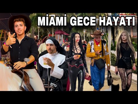 Miami GECE HAYATI SİZLERLE | Florida AMERİKA 🇺🇸