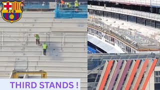 CAMP NOU'S THIRD TIER IS TRANSFORMING FAST! Diamond Structures Rise & Luma Expansion Begins