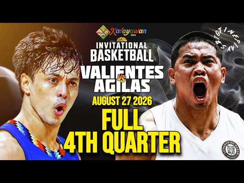 ROMEO vs. BRAGAIS ! FULL 4th Quarter: Zamboanga Valientes vs. Davao Agilas | Kadayawan 2026