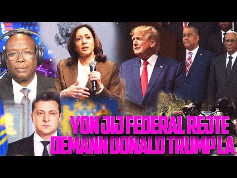 Eleksyon Peyi Etazini Donald Trump Ak Kamala Harris ap Prepare Pou Premye Deba