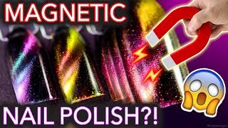 Magic MAGNETIC Nail Polish?! (maybe don't wear metal)