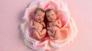 Tiny Mini Baby TWINS Ginger & Nutmeg - Silicone Reborn Miniature Dolls #reborn #minibaby #miniature
