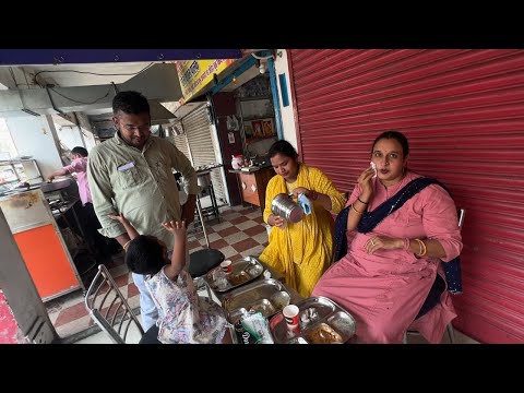 Nand bhabhi ki chole bhature party ho gayi | UP Vlogger Babli