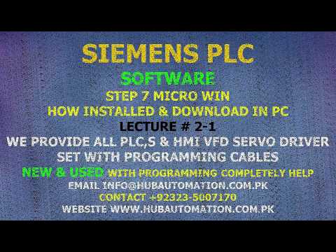 Step 7 Micro Win Software