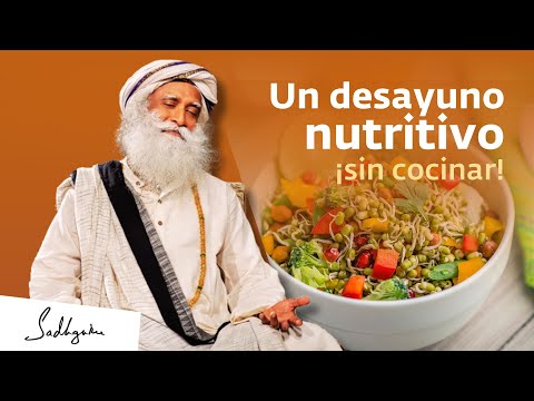 Un desayuno de campeones ¡sin cocinar! | Sadhguru Español, voz doblada con IA