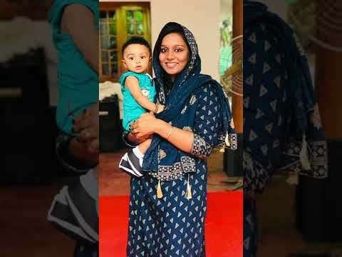 Trending mommy challenge with my izzu 🥰😘 @jinu&shakir