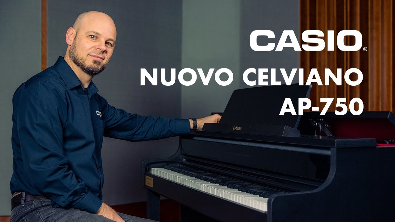 Casio AP-750 BK Celviano - Video