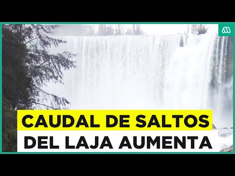 Caudal de Salto del Laja va en aumento: Lluvias dejan consecuencias en la zona